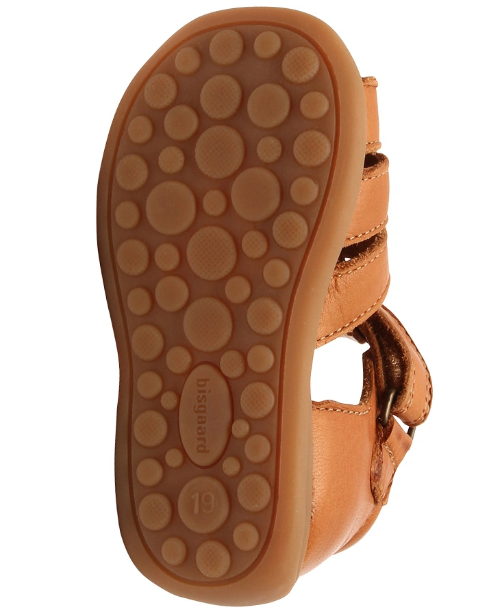 Lauflern-Sandalen CARLY in brandy