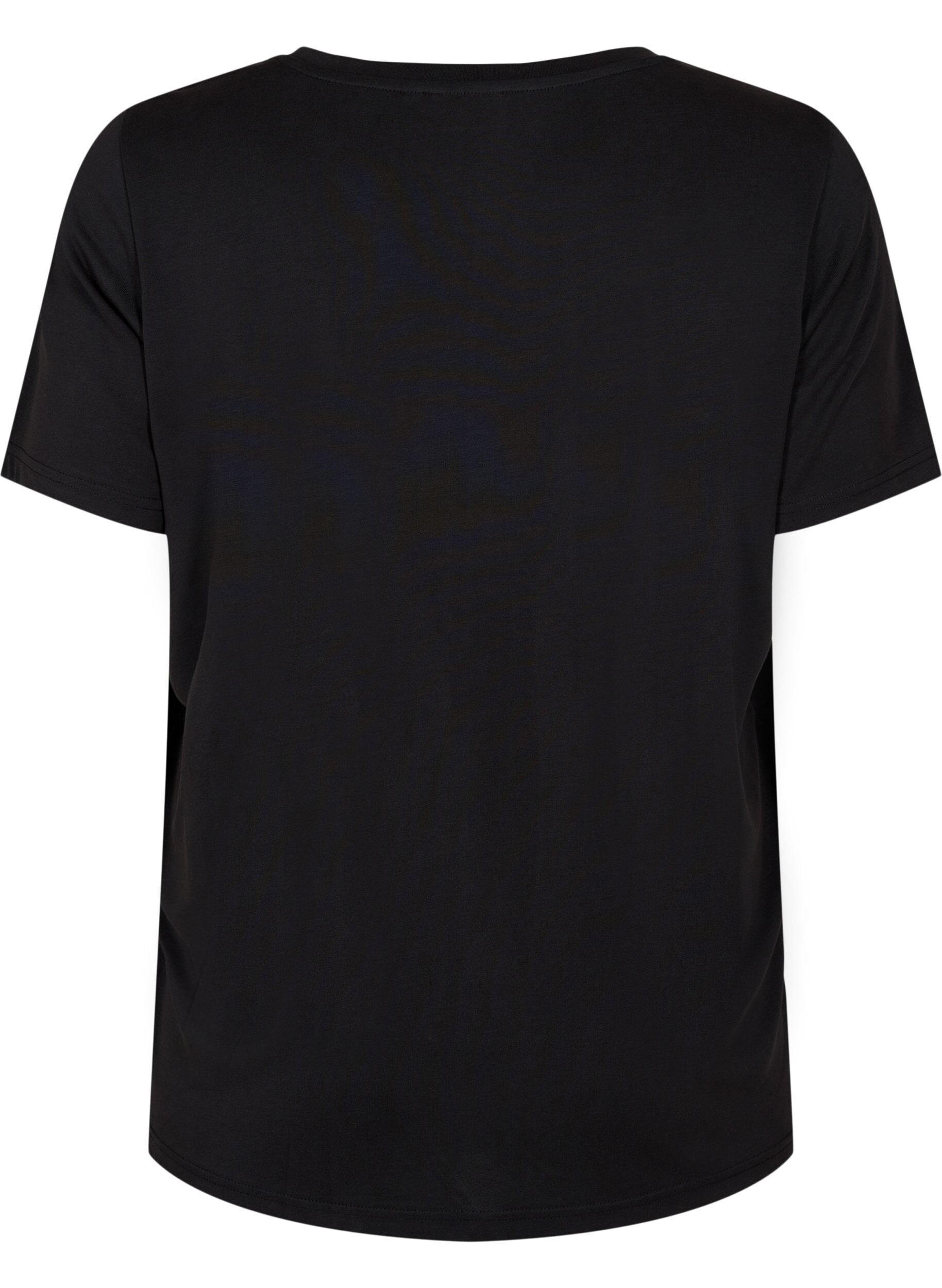 T-shirt i TENCEL™ Modal med rund hals