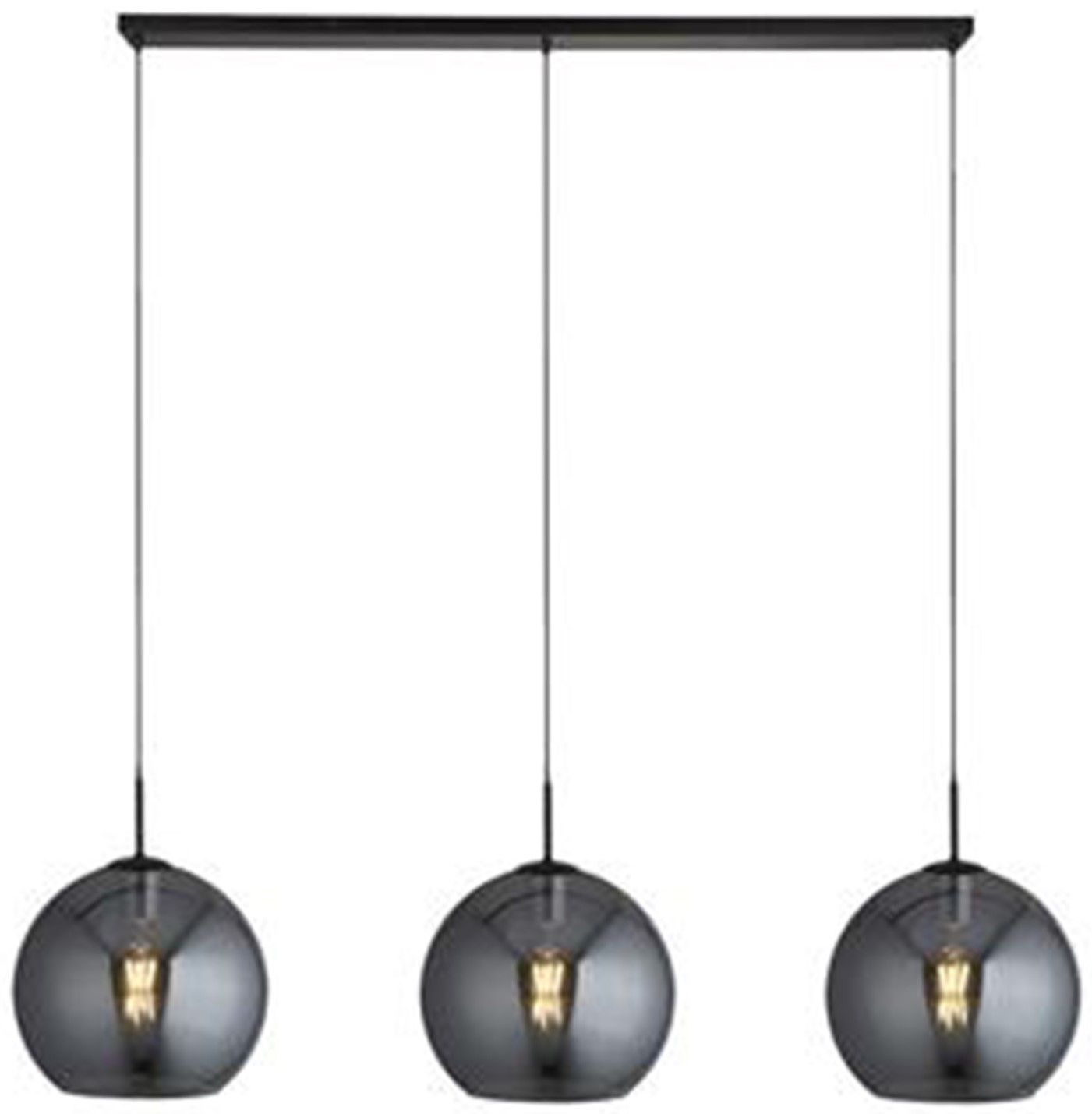 Hanglamp 1023-3SM Amsterdam B146 x D30 cm