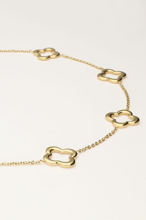 Ketting met vijf klavers