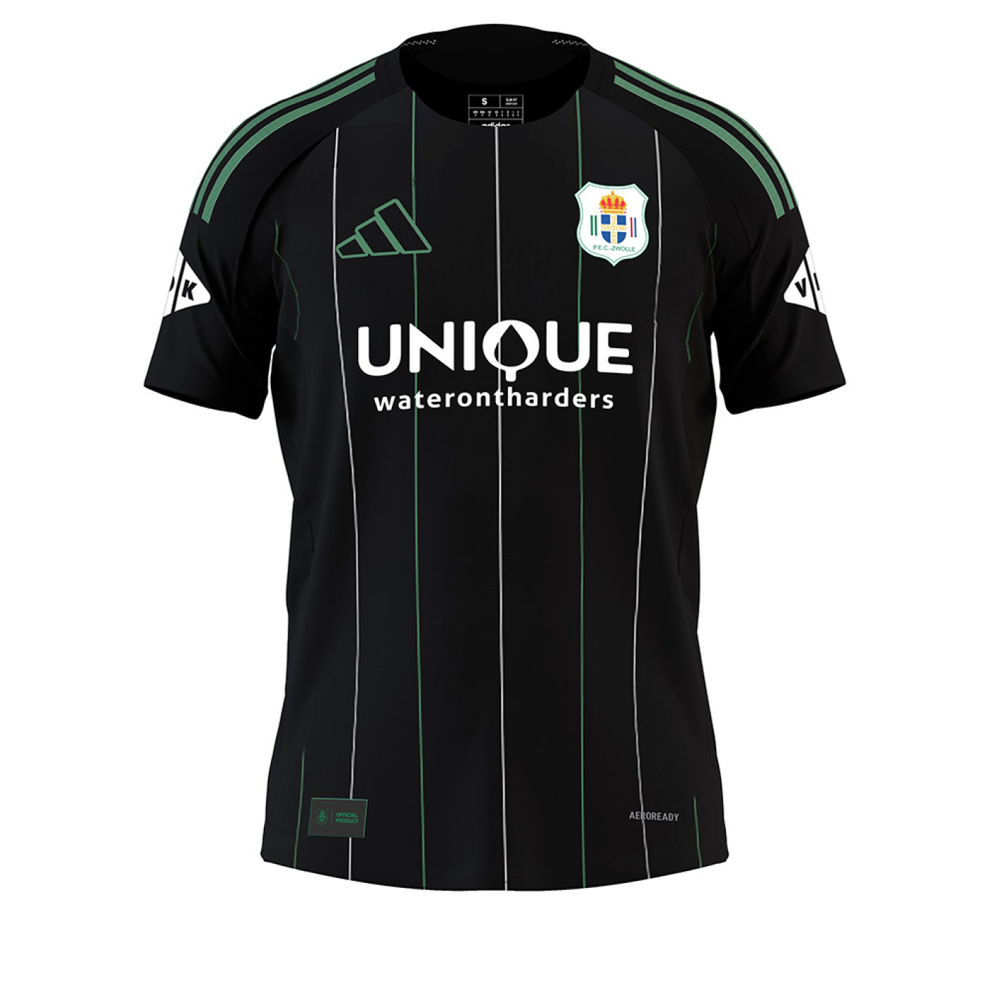 Adidas PEC Zwolle Uitshirt 2024-2025 Kids