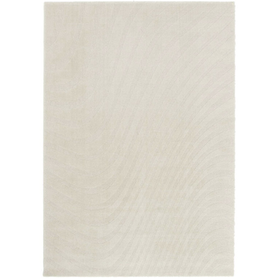 Tapis intérieur - nazaré - lignes écru et beige naturel - 120 x 170 cm