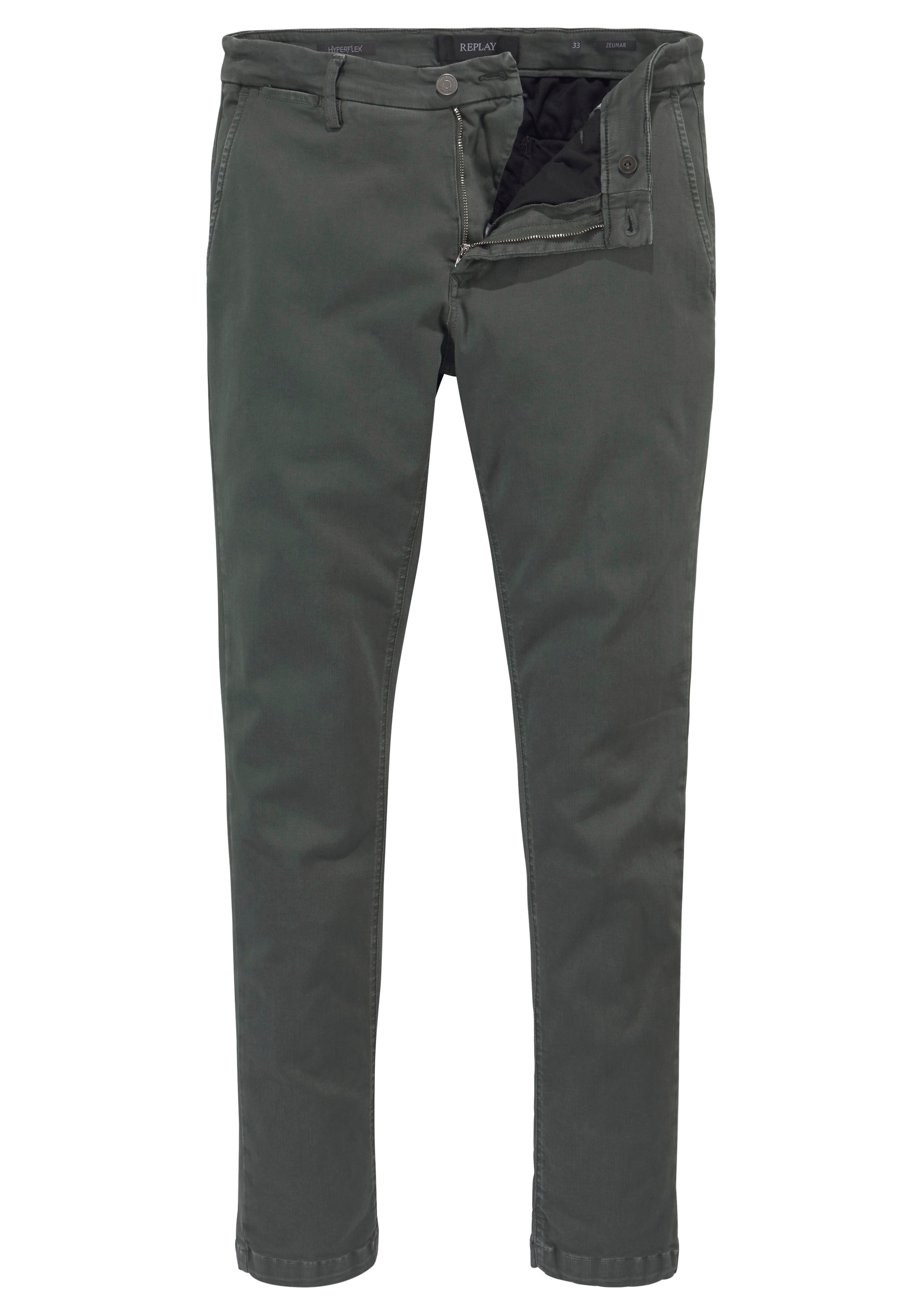 Replay Chinohose »ZEUMAR Hyperflex«  im Slim Fit