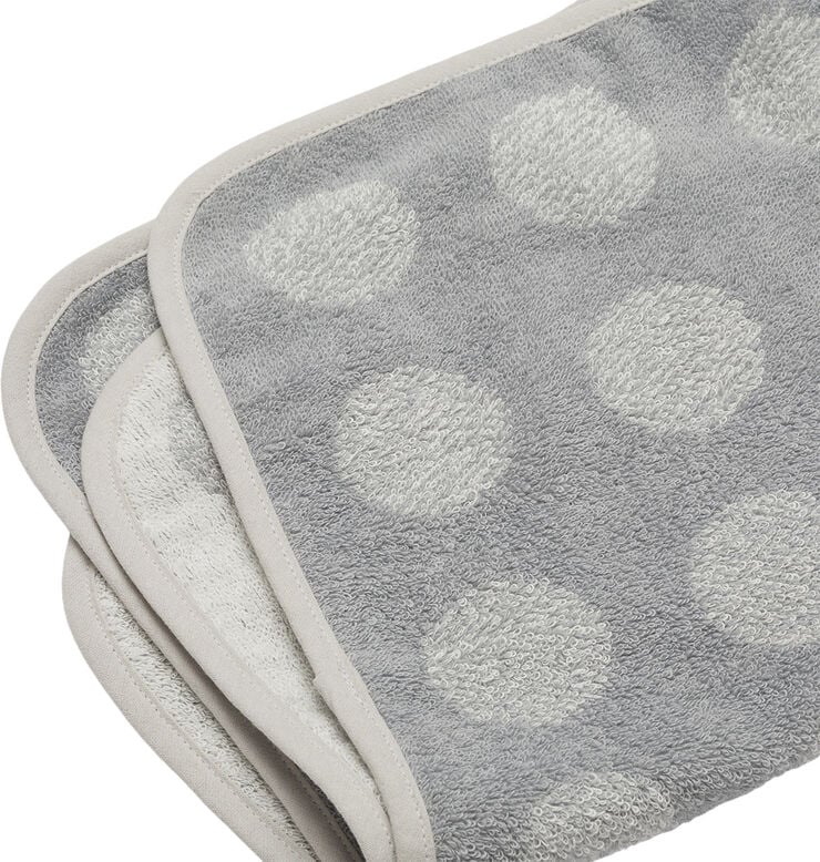 Leander Topper til puslepude, Organic, Cool grey