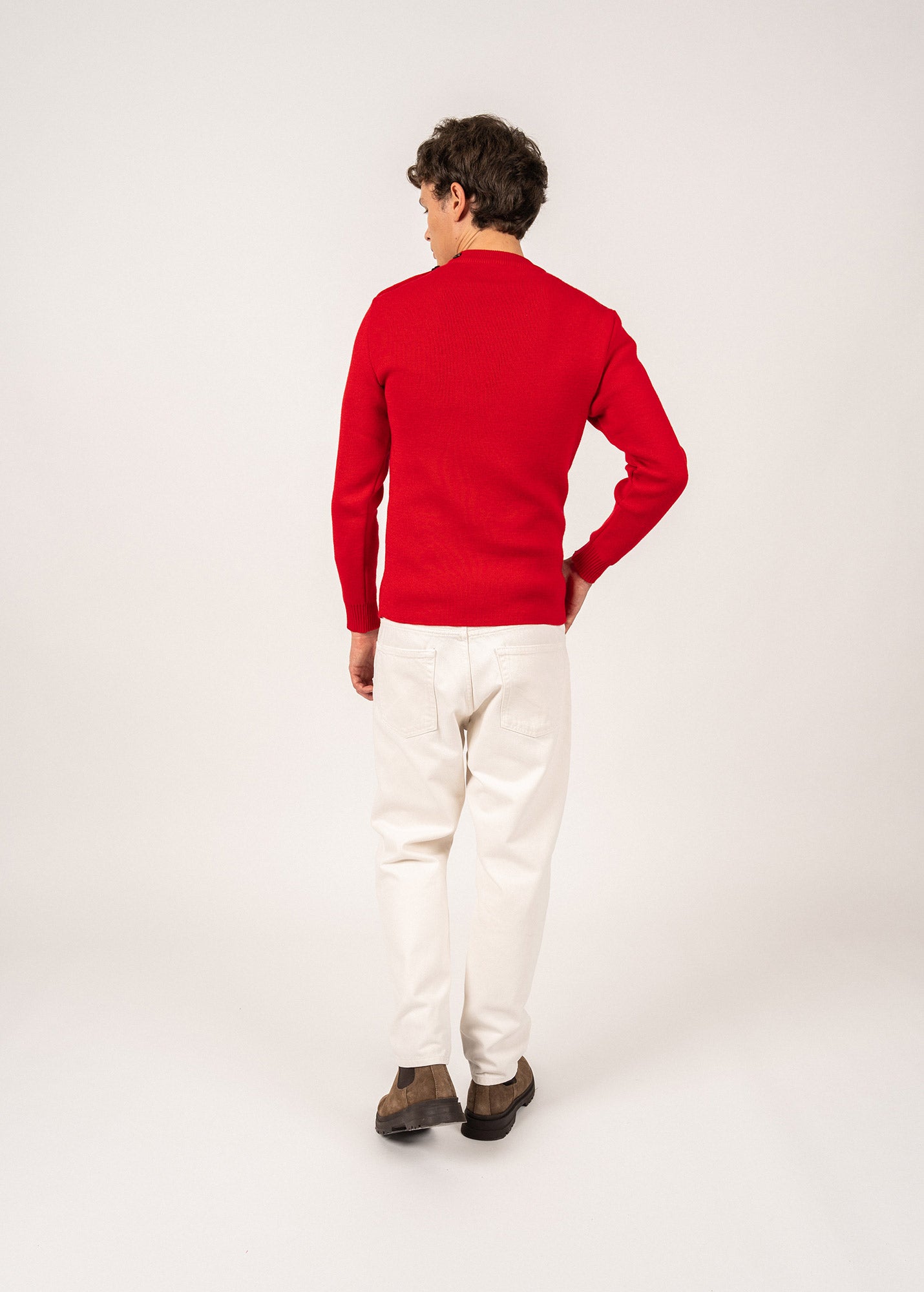 Pull marin uni Matelot