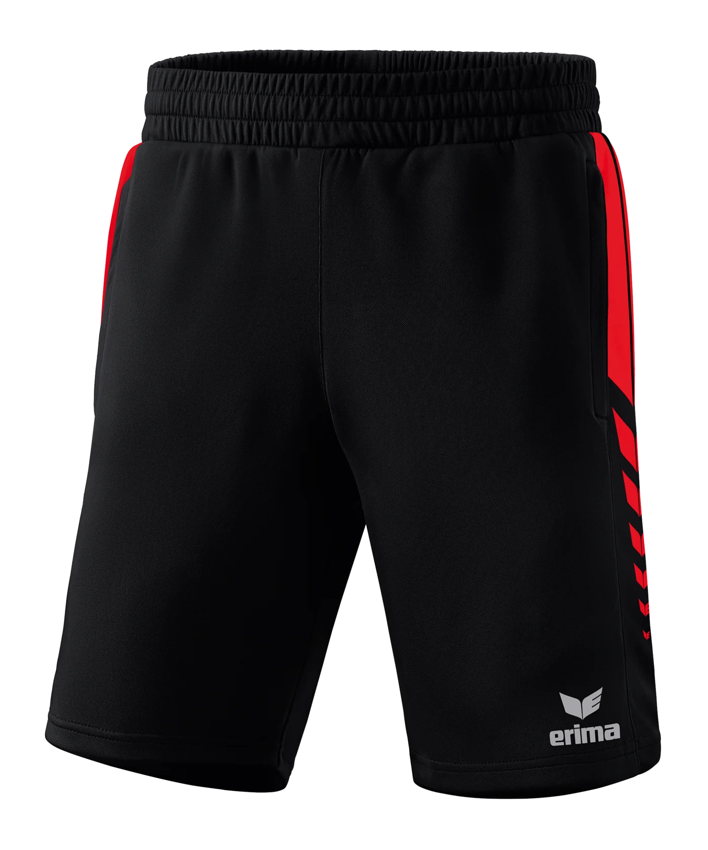 Erima SIX WINGS Short Schwarz Rot