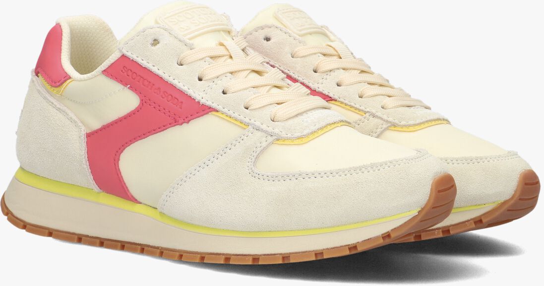 SCOTCH & SODA beige scotch & soda lage sneakers inez