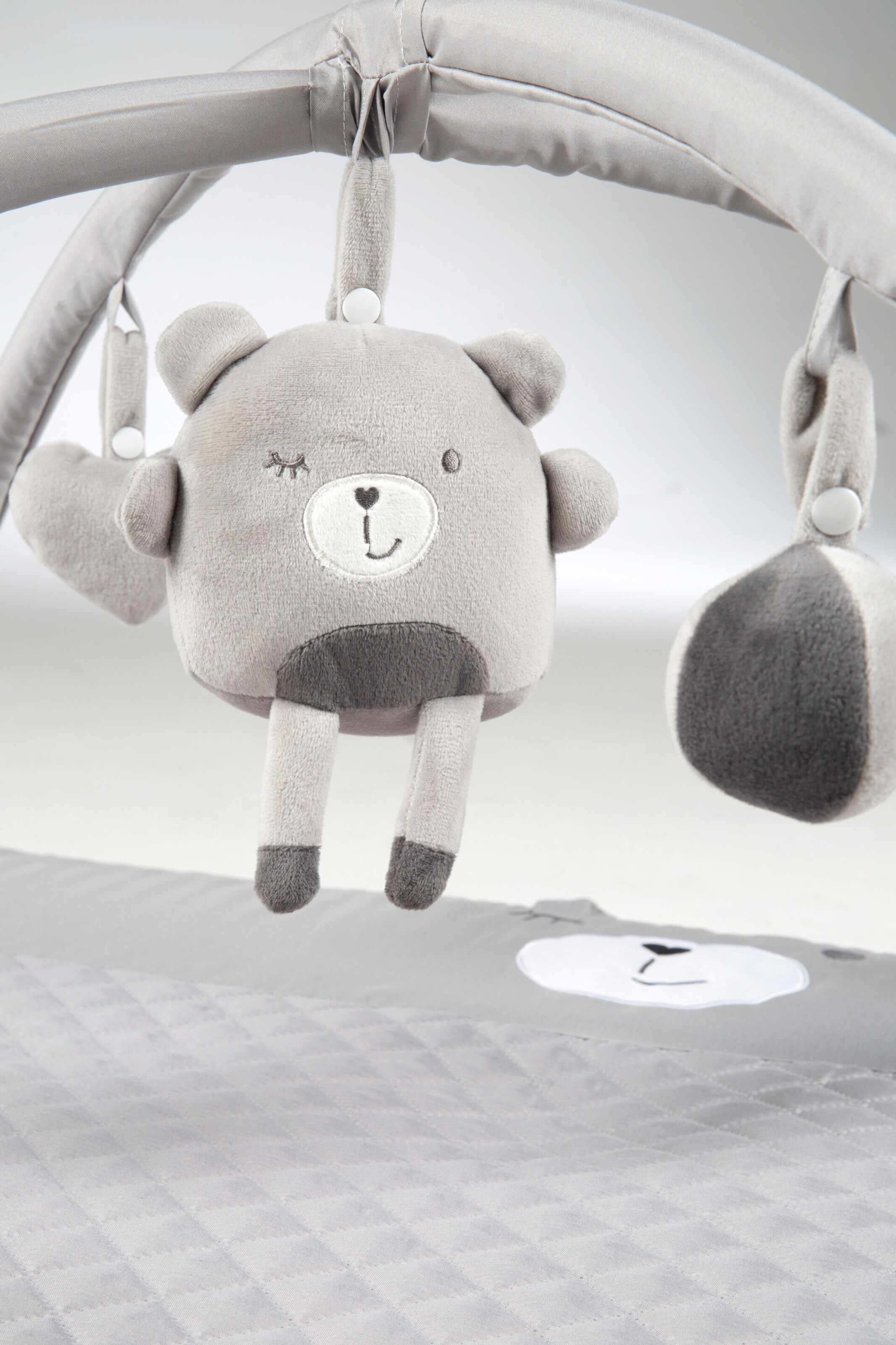 roba Krabbeldecke mit Spielbogen roba Style grau
