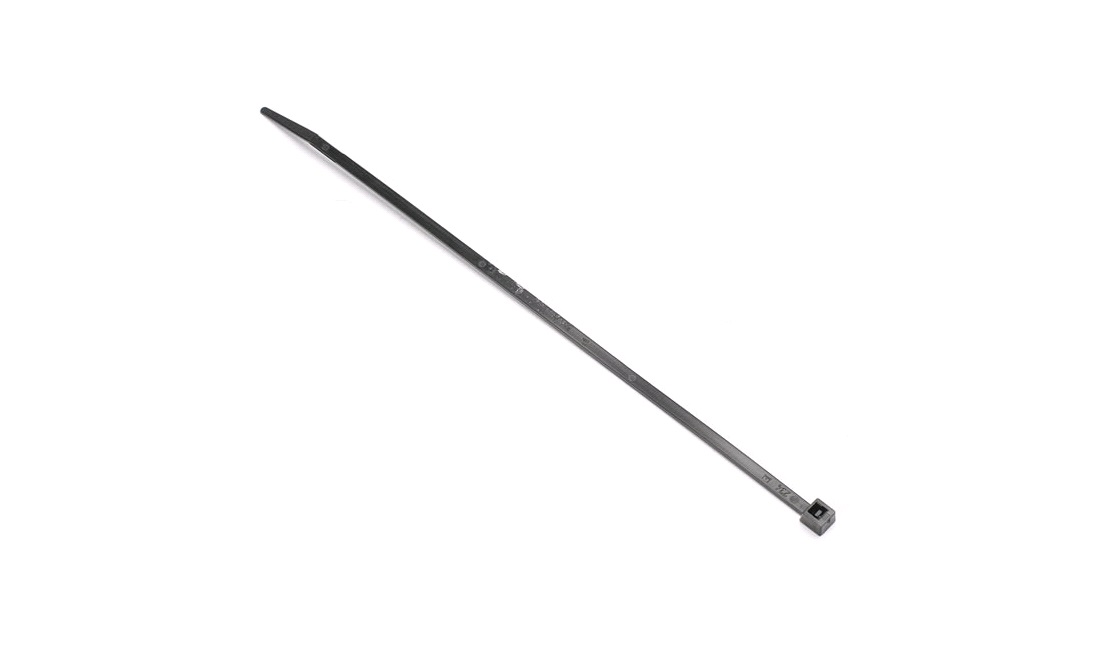 Kabelstrips sort 3,5x215mm. Prof.