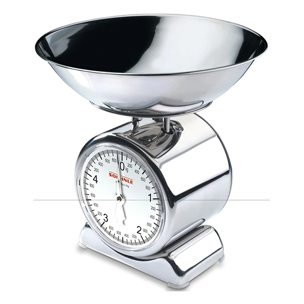 Balance mécanique Silvia inox 5 kg Soehnle