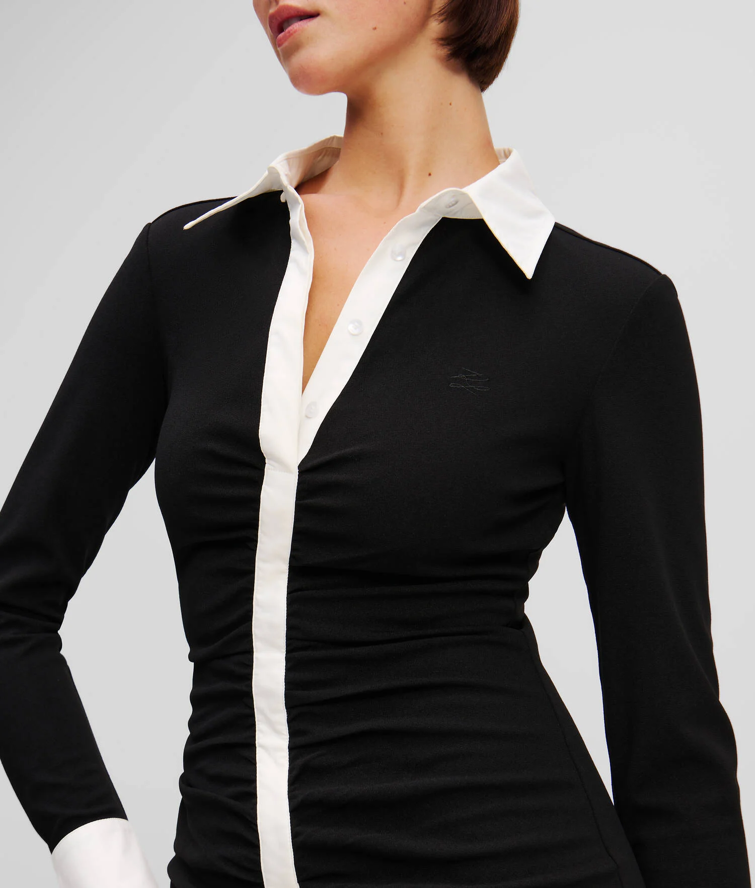 ROBE POLO À MANCHES LONGUES
