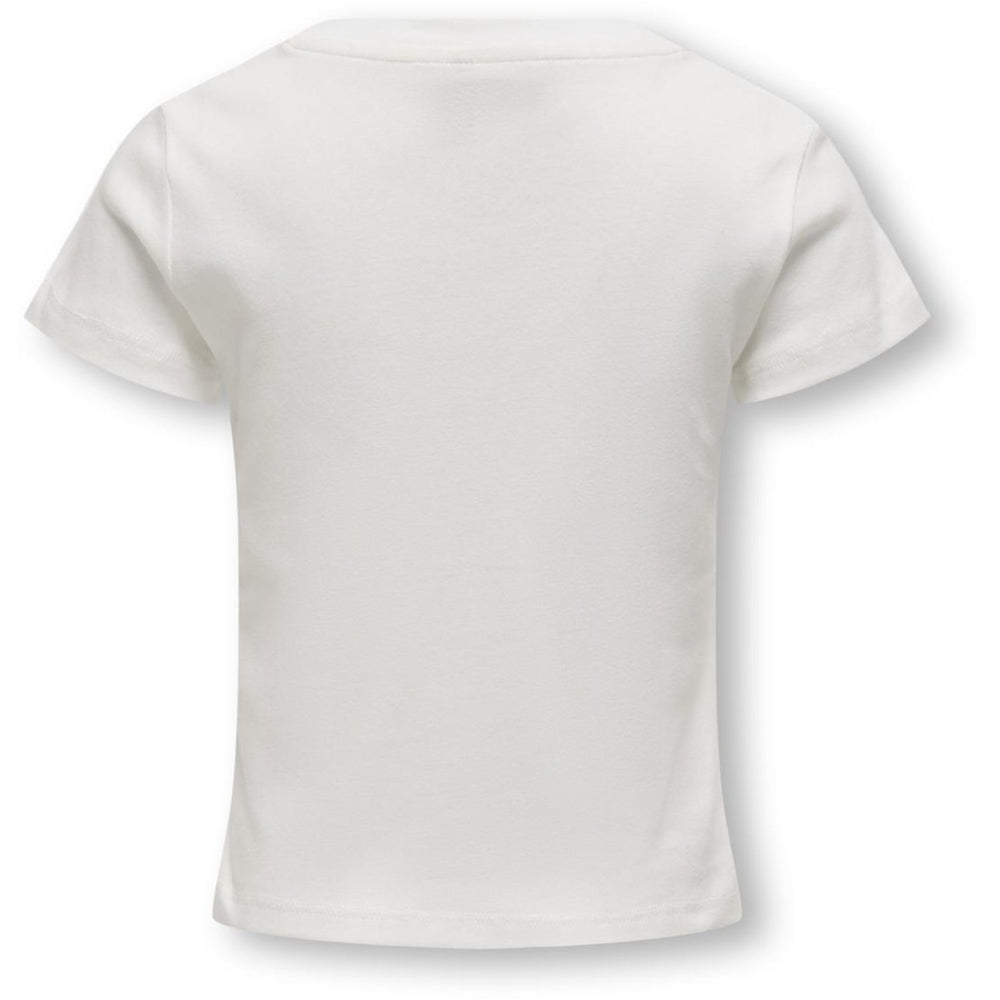 Køb kids ONLY Cloud Dancer Cherry Kira Life Blng O-Neck Baby T-Shirt