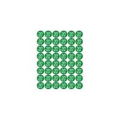 Apli Agipa - 192 Pastilles adhésives enlevables - étiquettes remise -20%