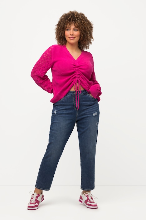 Mom-Jeans, lässige Passform, 5-Pocket-Schnitt