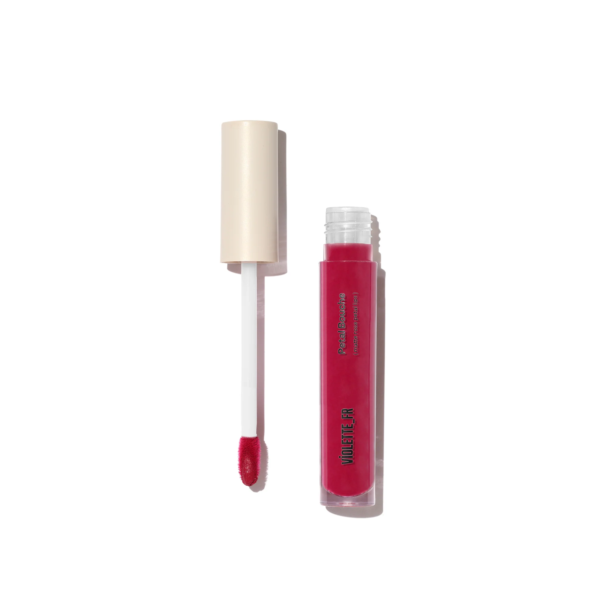 Violette_FR Petal Bouche Rouge à Lèvres Mat Sans Transfert