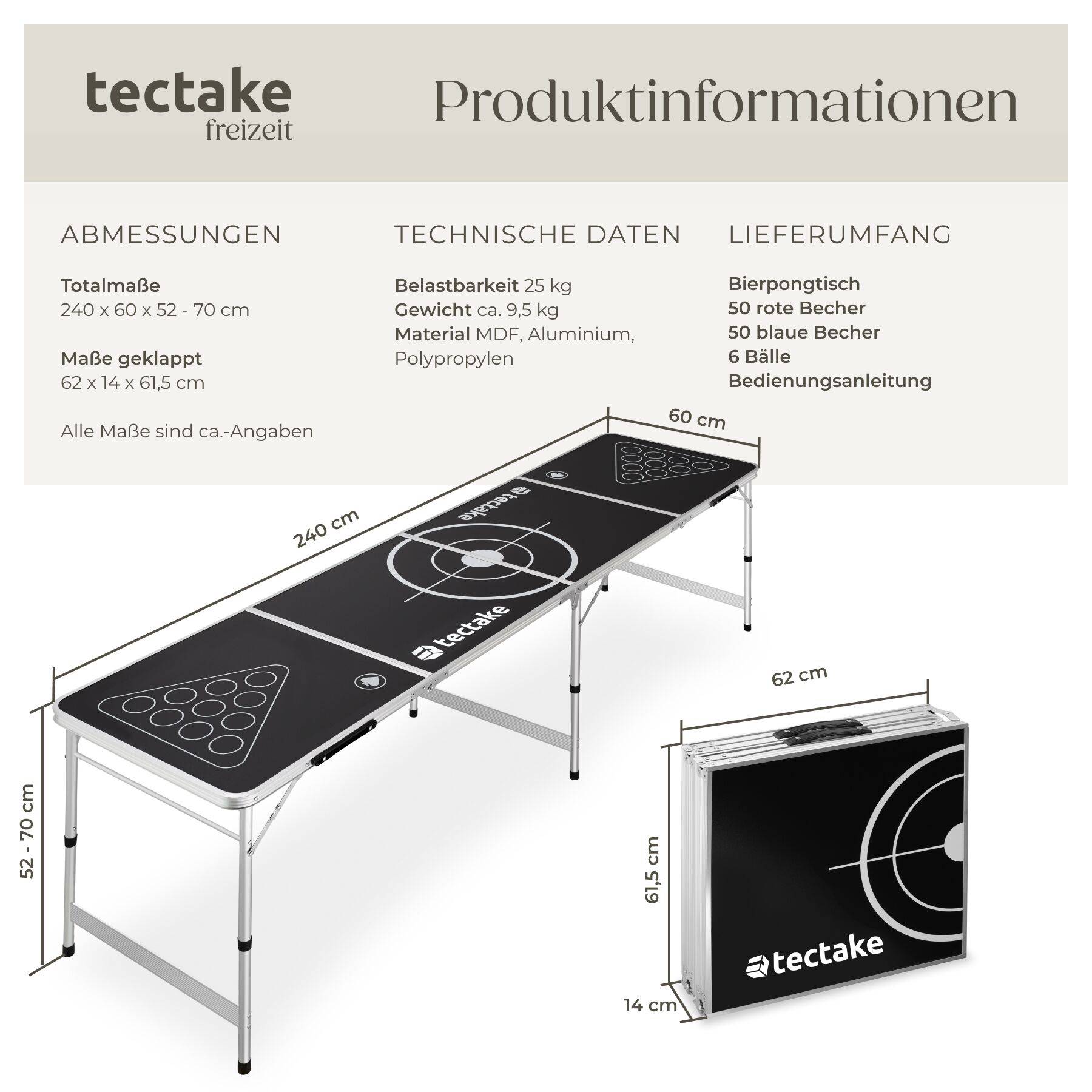 Bierpong-Tisch Brew Battle