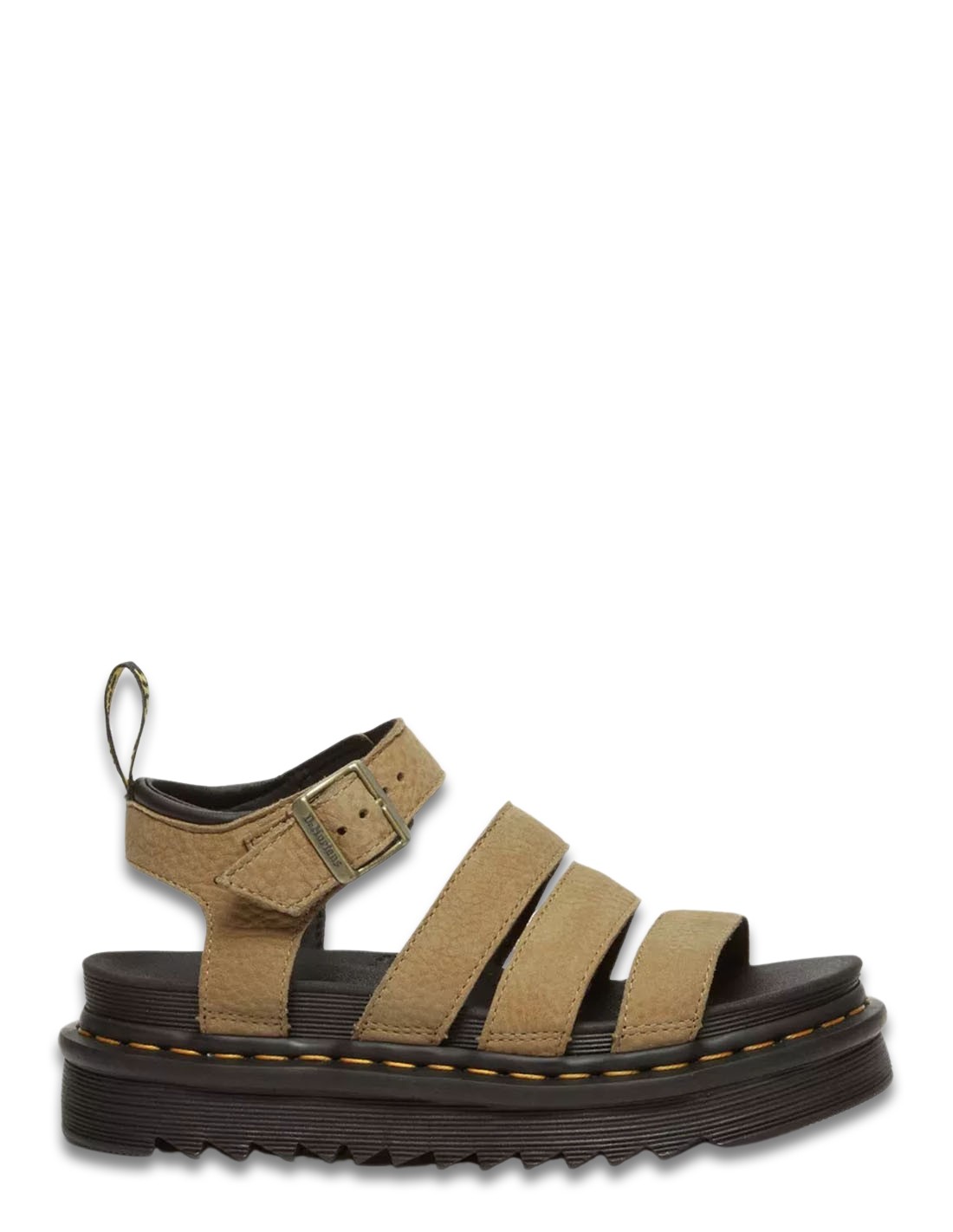 dr martens Sandales Femme Blaire Cuir Nubuck Marron