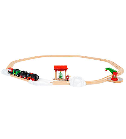 BRIO Togbanes?t - 36014 - Christmas Steaming Train Set