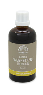 Mattisson HealthStyle Biologisch Weerstand Immuun Complex Druppels 100ML
