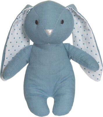 Teddykompaniet Kosedyr Kanin Elina 20 cm, Himmelblå