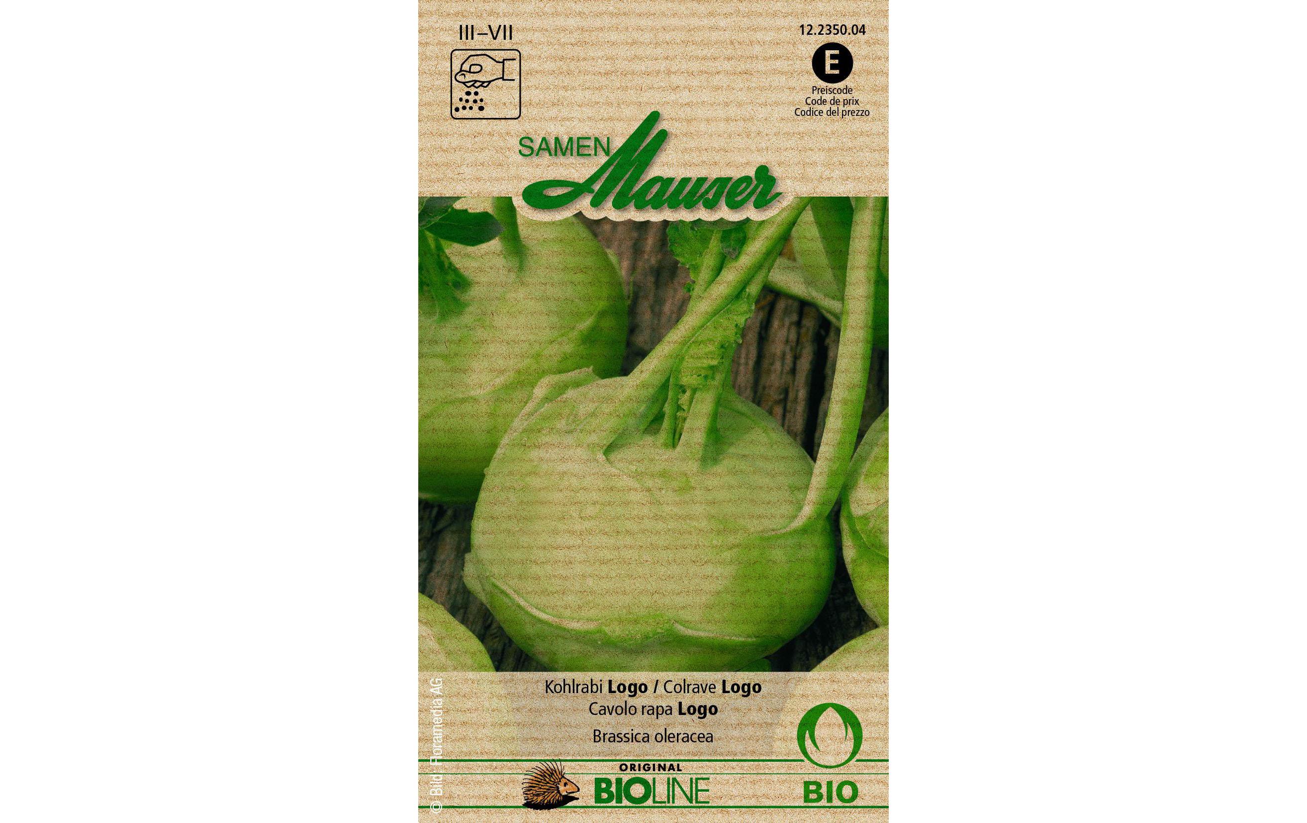 Samen Bioline Kohlrabi LogoGemüsesamen