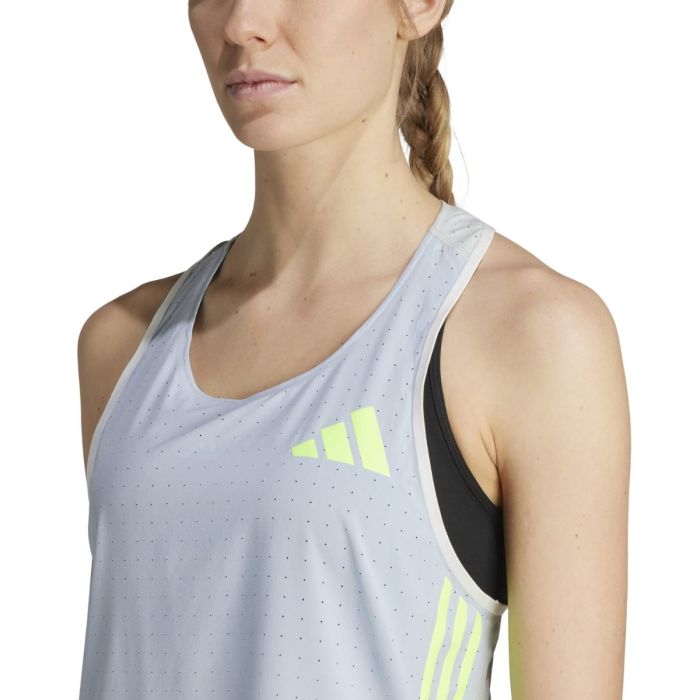 adidas Dame Singletter Promo Tank Blå