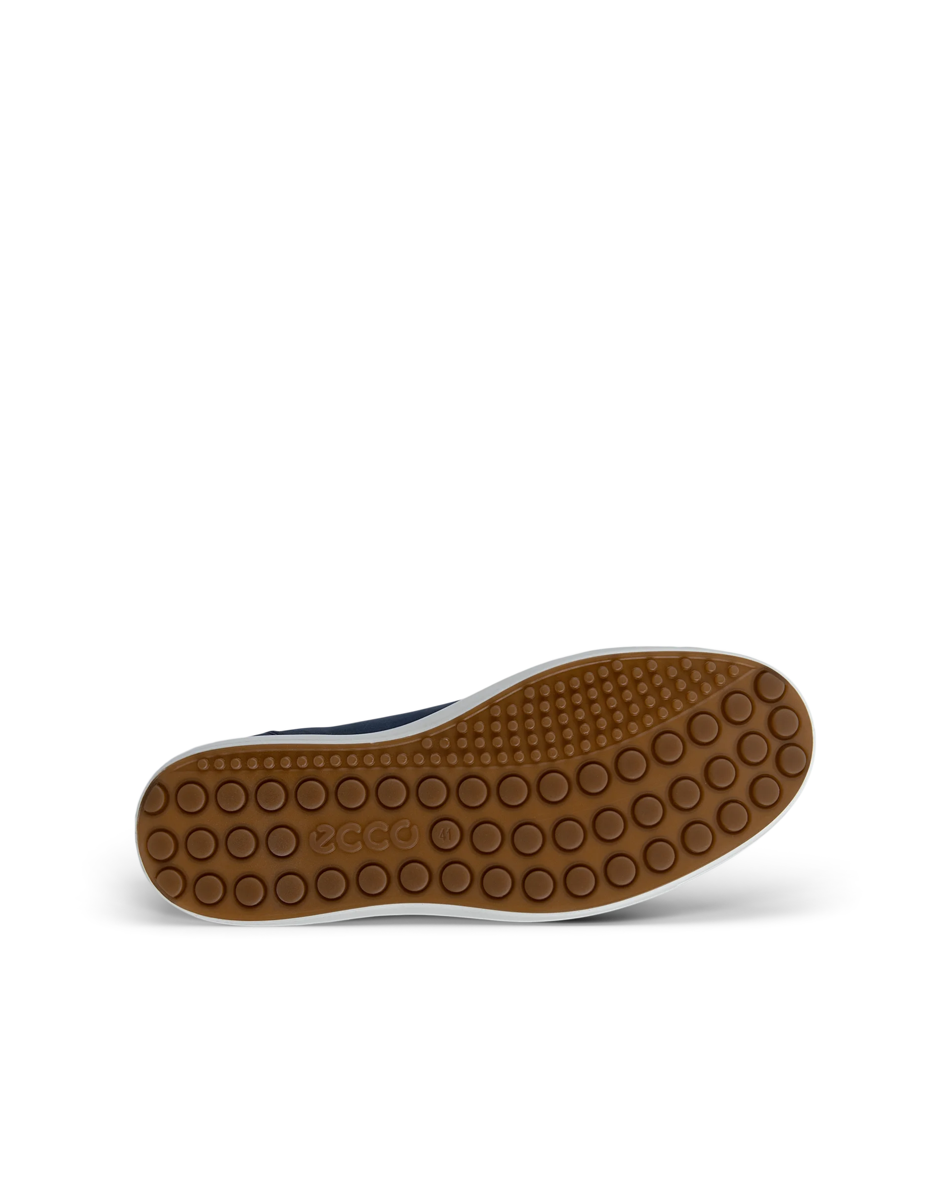 ECCO SOFT 7 M Herren Sneaker aus Nubukleder Blau
