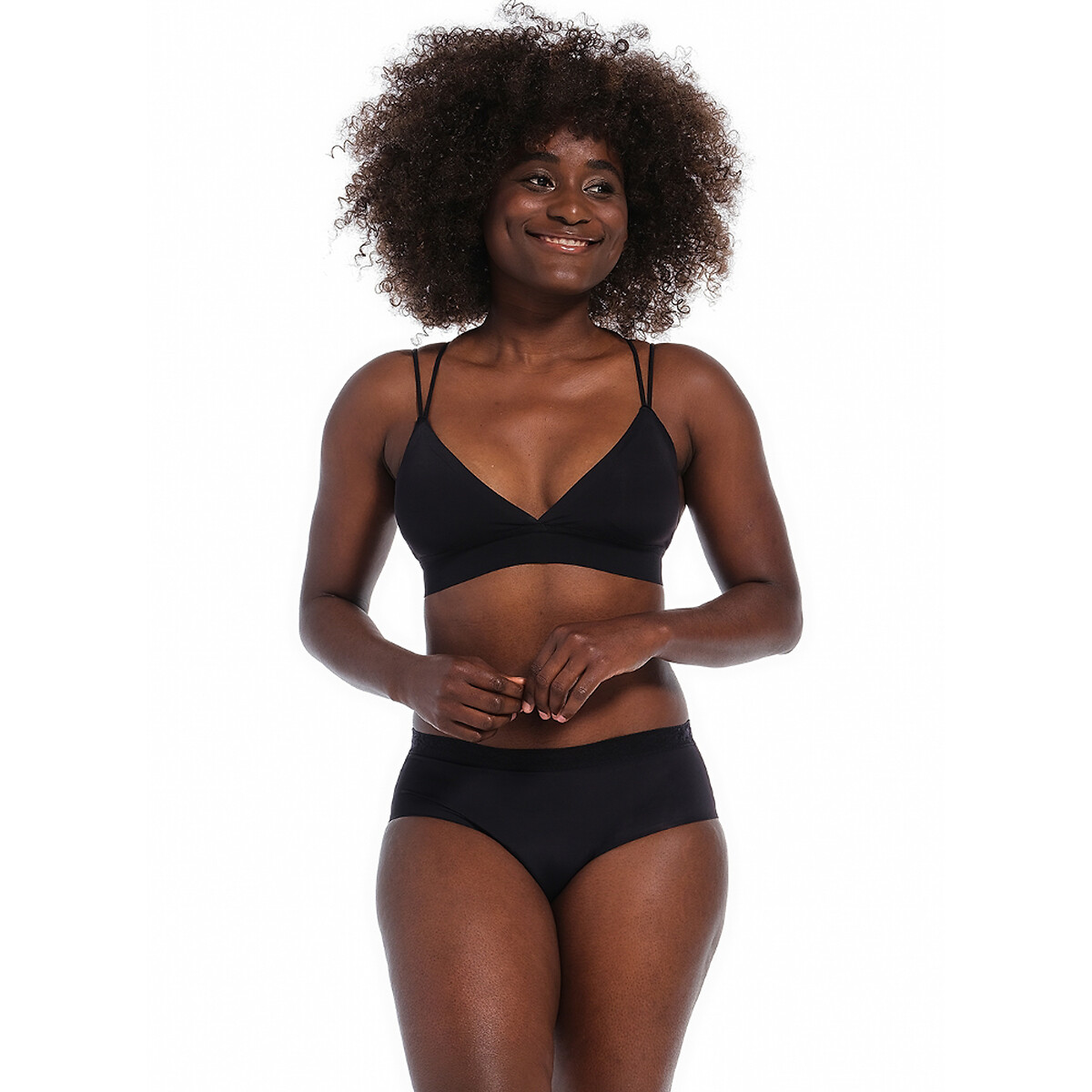 MODA CORPORAL MÁGICA<br>Calças menstruais hipster Sinta-se Livre