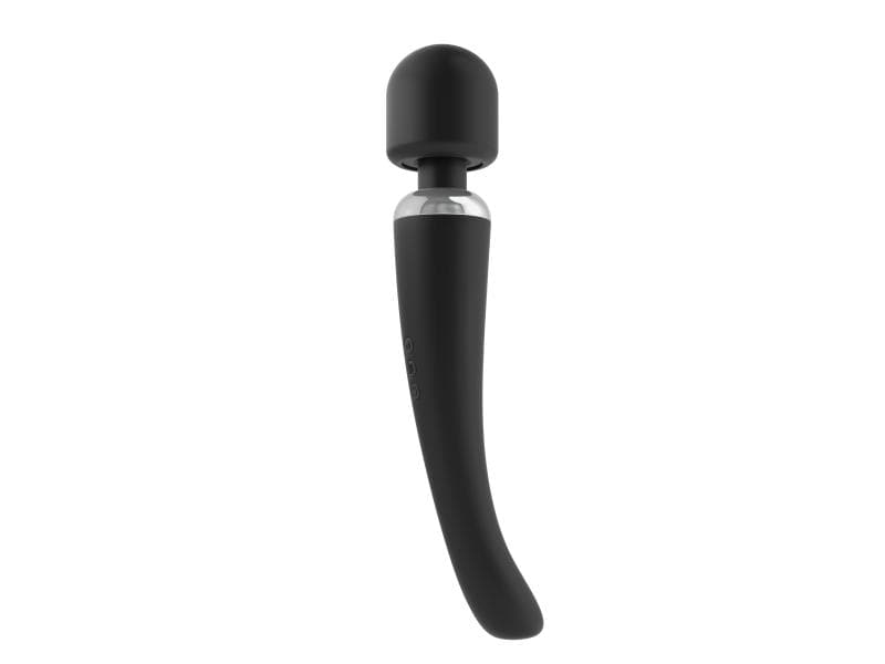 Marc Dorcel Stabvibrator MegaWand schwarz 29 cm Eleganter Stabpulsator für intensive Höhepunte