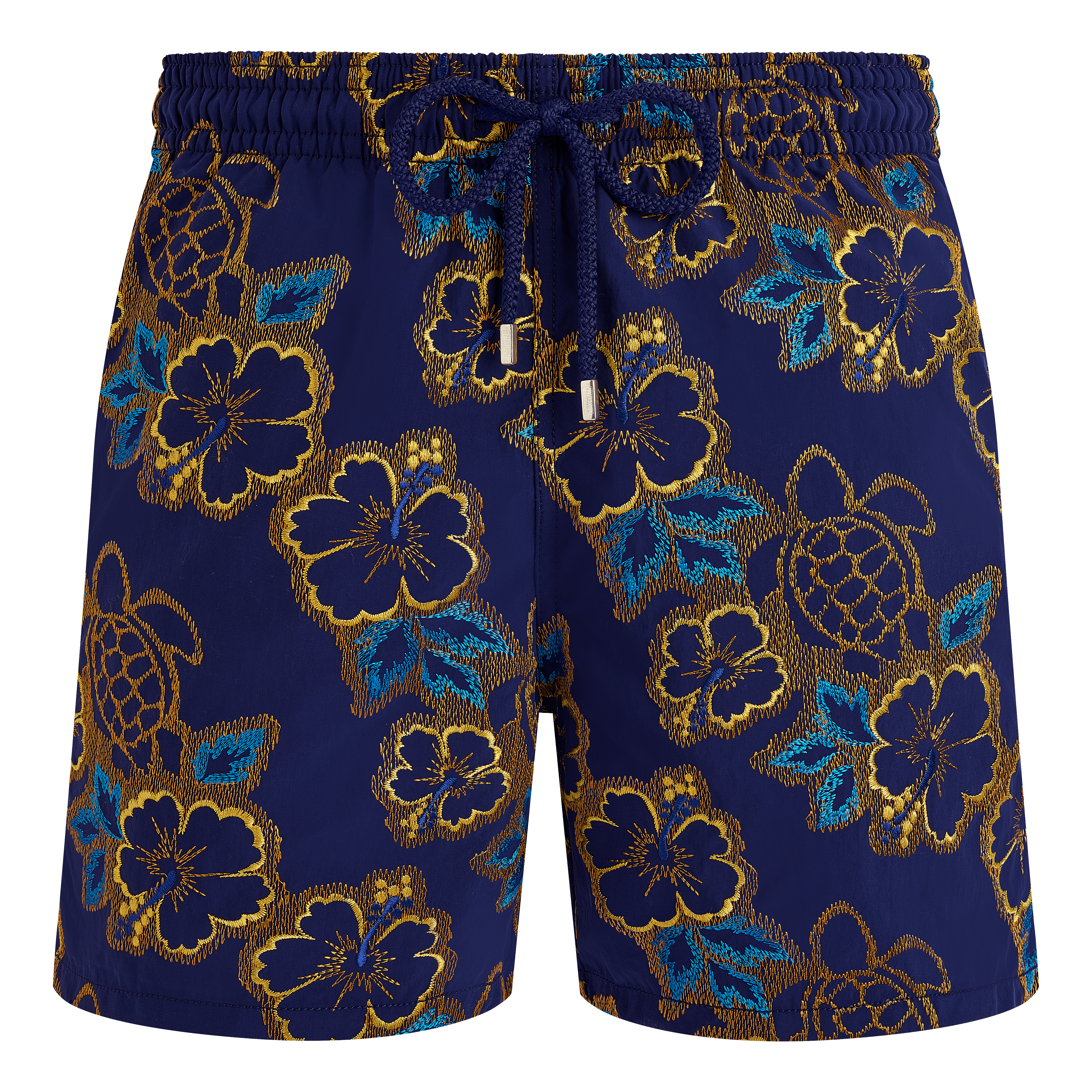 Maillot de Bain Homme Brodé Hibiscus - Edition Limitée