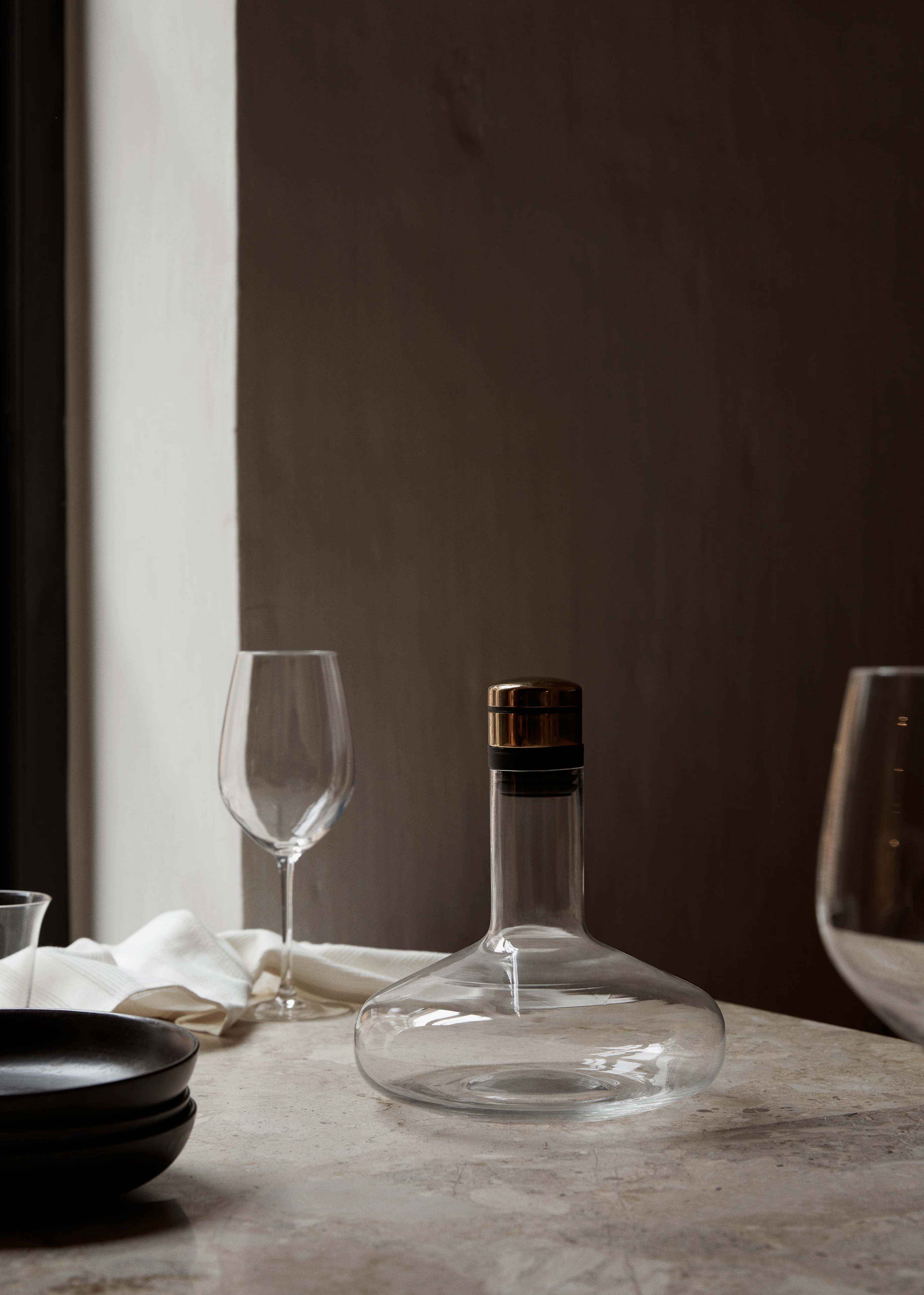 Audo Copenhagen  Vinilter, smoke/messing - 1 L.