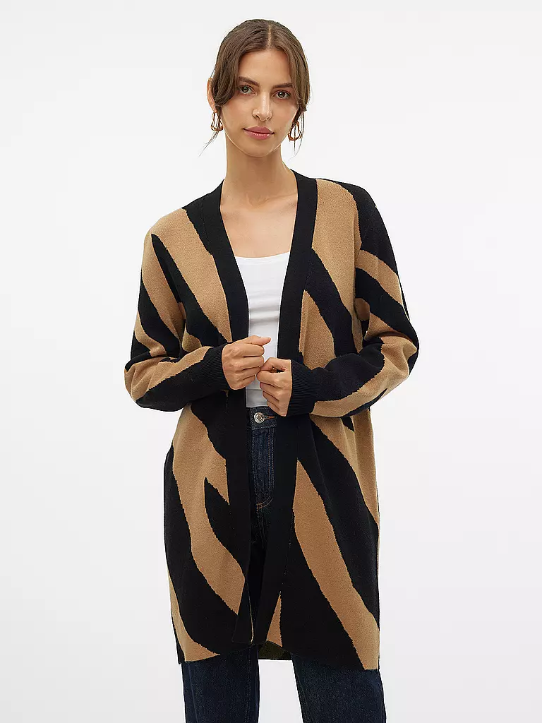 VERO MODA Strickjacke  VMNANCY  schwarz