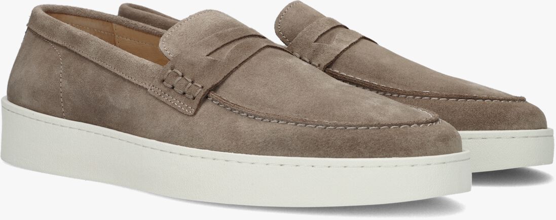 MAZZELTOV taupe mazzeltov loafers noah