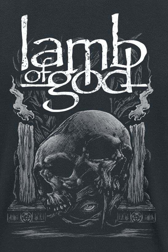 Candle Skull | Lamb Of God T-Shirt Manches courtes