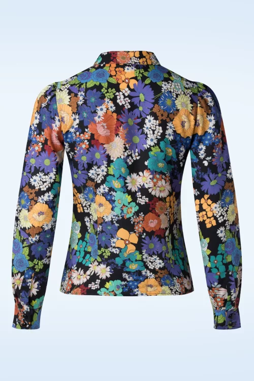 Very Cherry Jane blouse in winter fiesta