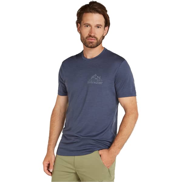 T-shirt randonnée ICEBREAKER M 150 TECH LITE SS TEE IB BACKPACK GRAPHITE
