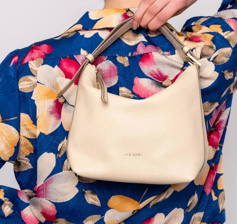 LouLou Essentiels Marie Hobo Schoudertas Beige