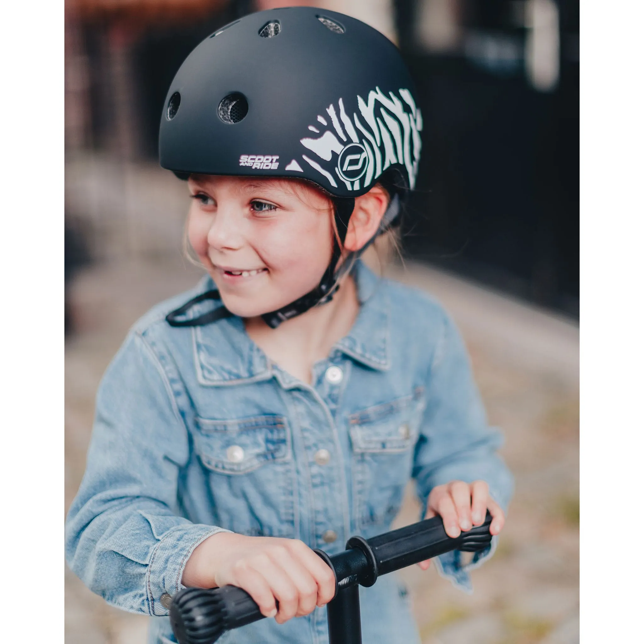 Scoot and Ride Casque Vélo 45-51cm