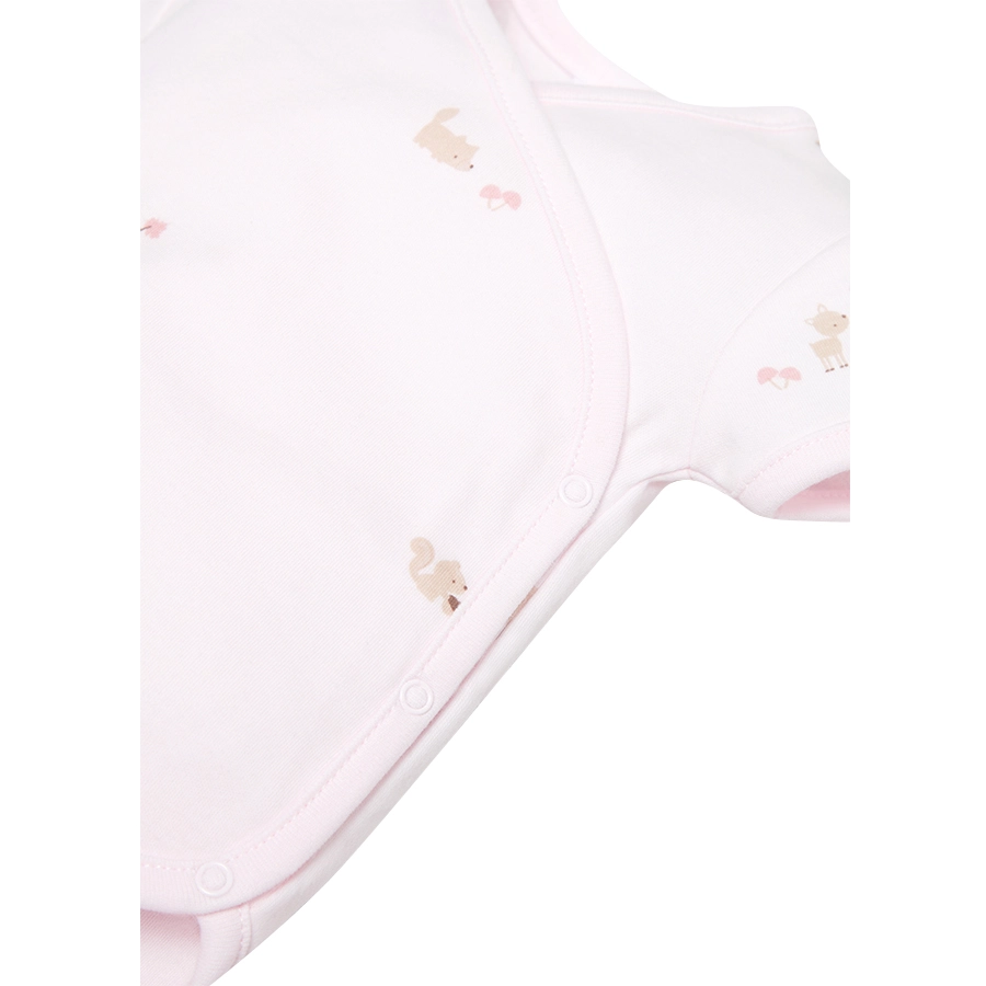 OVS Wickelbody 2er-Pack rosa  weiß
