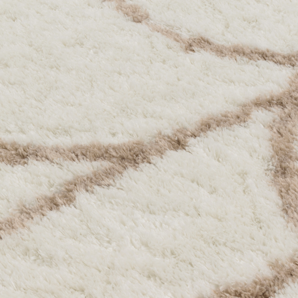 Tapis intérieur en polyester poils longs alena arc 290 x 200 cm