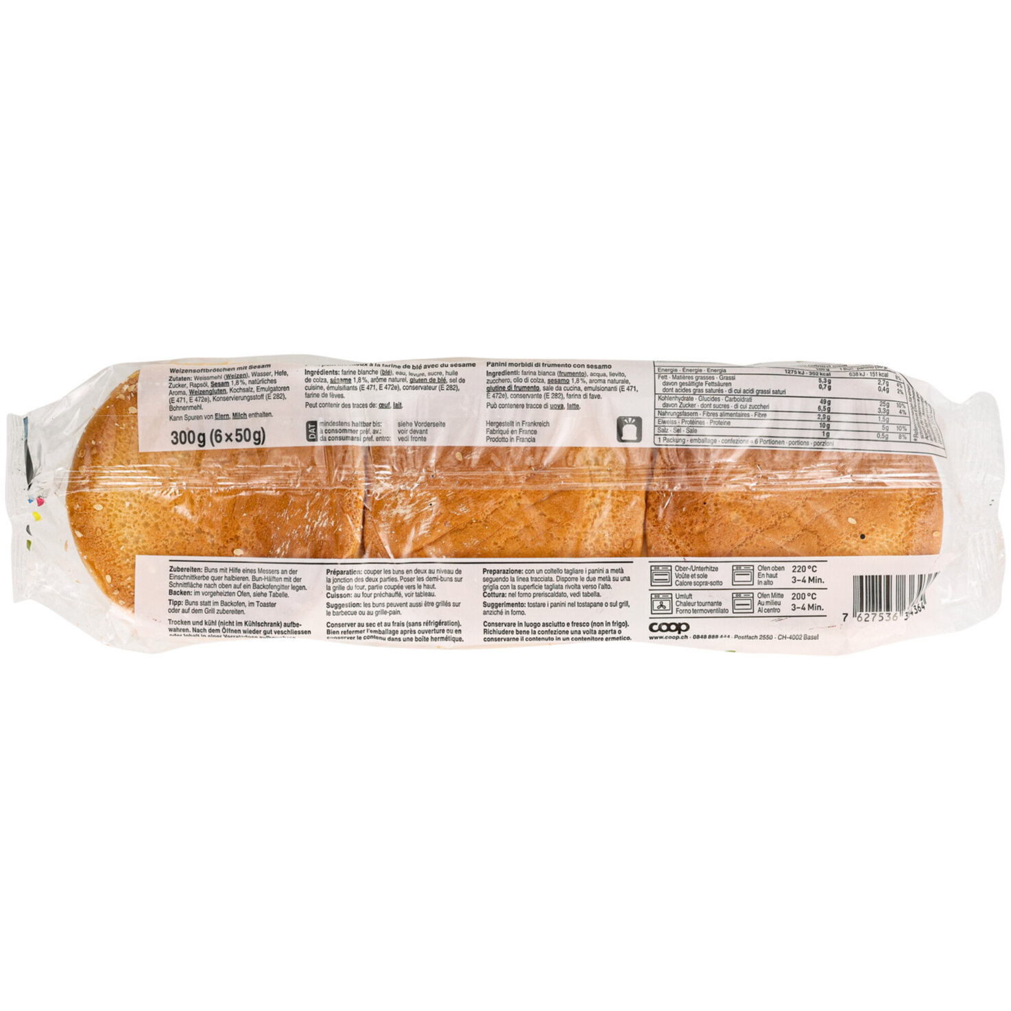 Prix Garantie Burger Buns