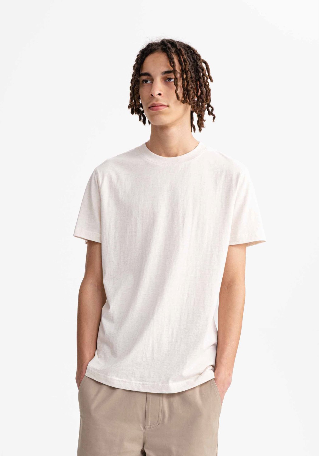 Mela T-Shirt Avan Cream Melange