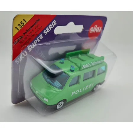 SIKU 1351 Siku Mobile Polizeiwache, VW T4 Caravelle, 1:62