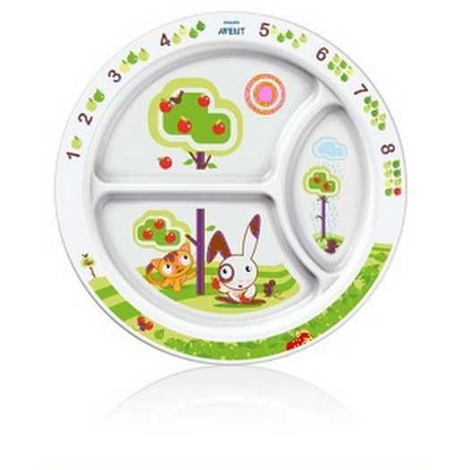 ASSIETTE 12M+ - Bleu