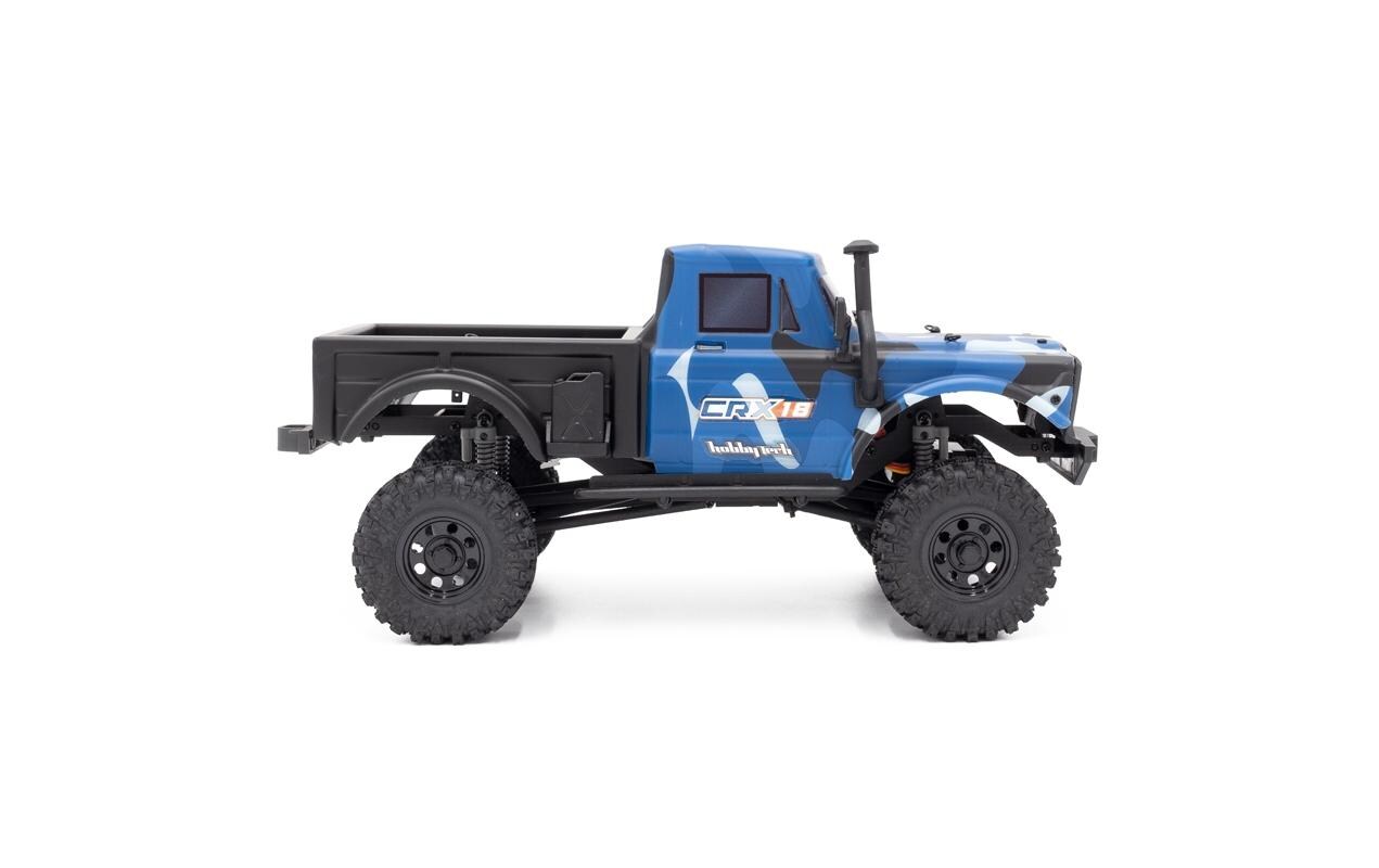 Scale Crawler CRX18 Pick-up 4WD Blau, RTR, 1:18<br>Kleiner Rock Crawler im RTR Set