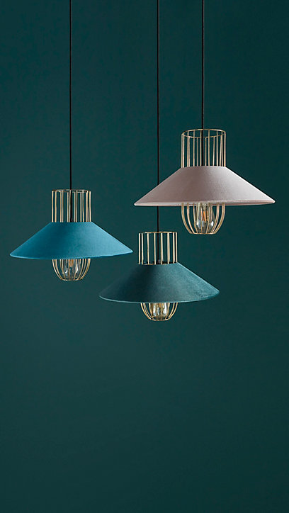 Suspension Diana E27 40W IP20 223,5 x 40 cm vert