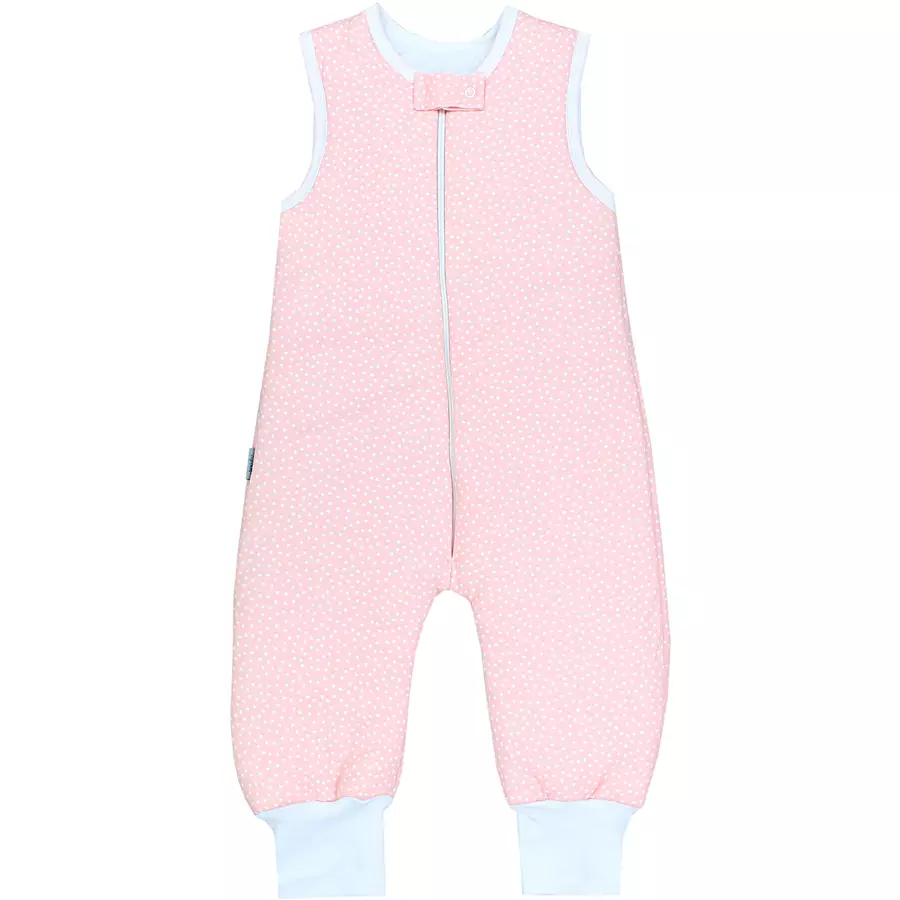 TupTam Baby  Winter Schlafsack mit Beinen 2,5 Tog rosa-kombi