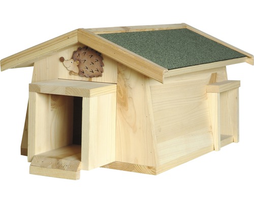 Egelhuis Mecki met twee ingangen 54x35x26 cm