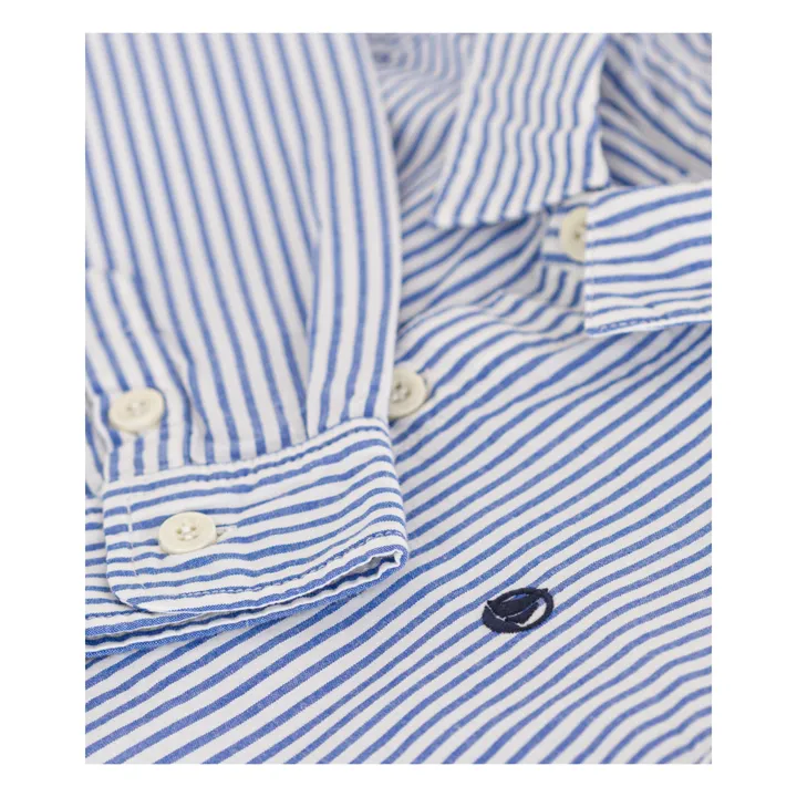 Petit Bateau Chemise Malvine Rayée | Bleu