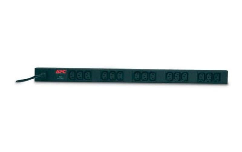 Zero-U-Space PDU AP9568 15x C13 10 A<br>APC – Rack PDU, Basic, Null HE, 10 A, 230 V, (15)C13